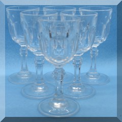 G29. Set of 9 cordials .4” - $18